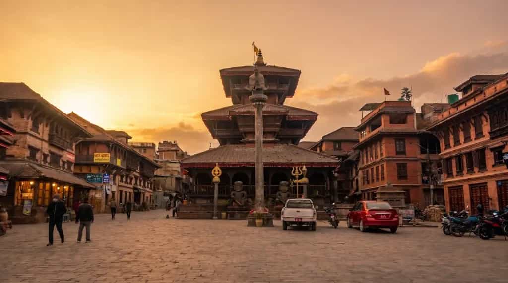 Patan Durbar Square Background