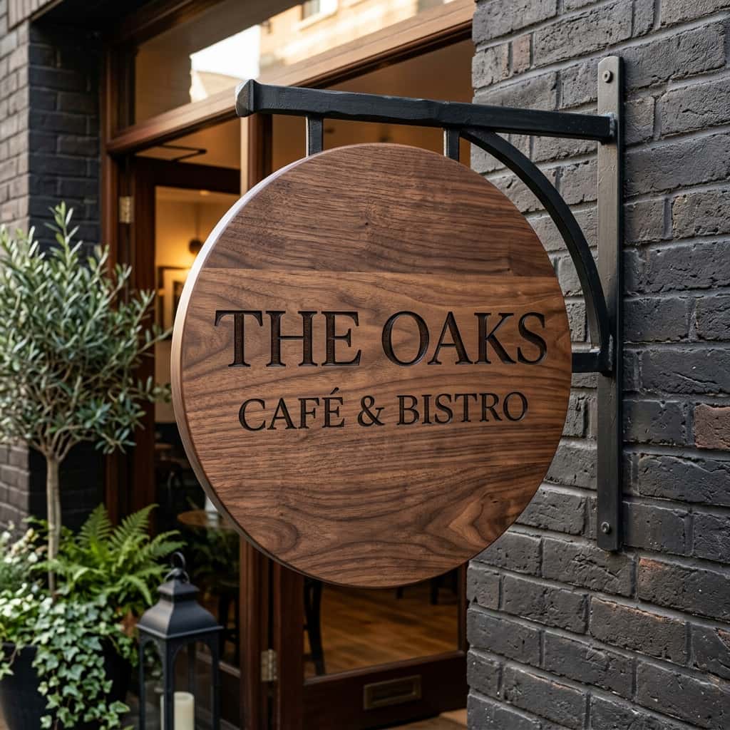 Premium Custom Wooden Signage