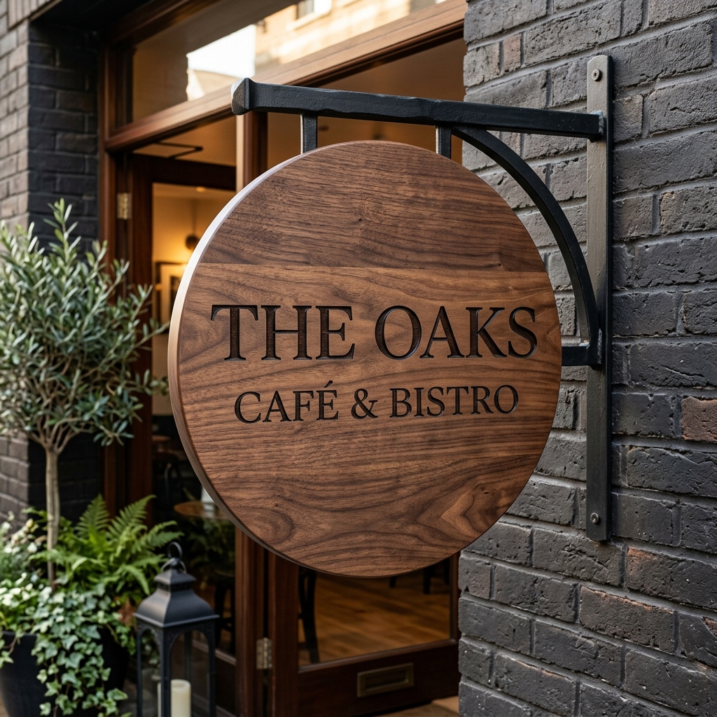 Premium Custom Wooden Signage